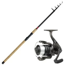 Angelset Komplett - DAM Forellensee Angeln Marken Combo Rute & Rolle & Schnur