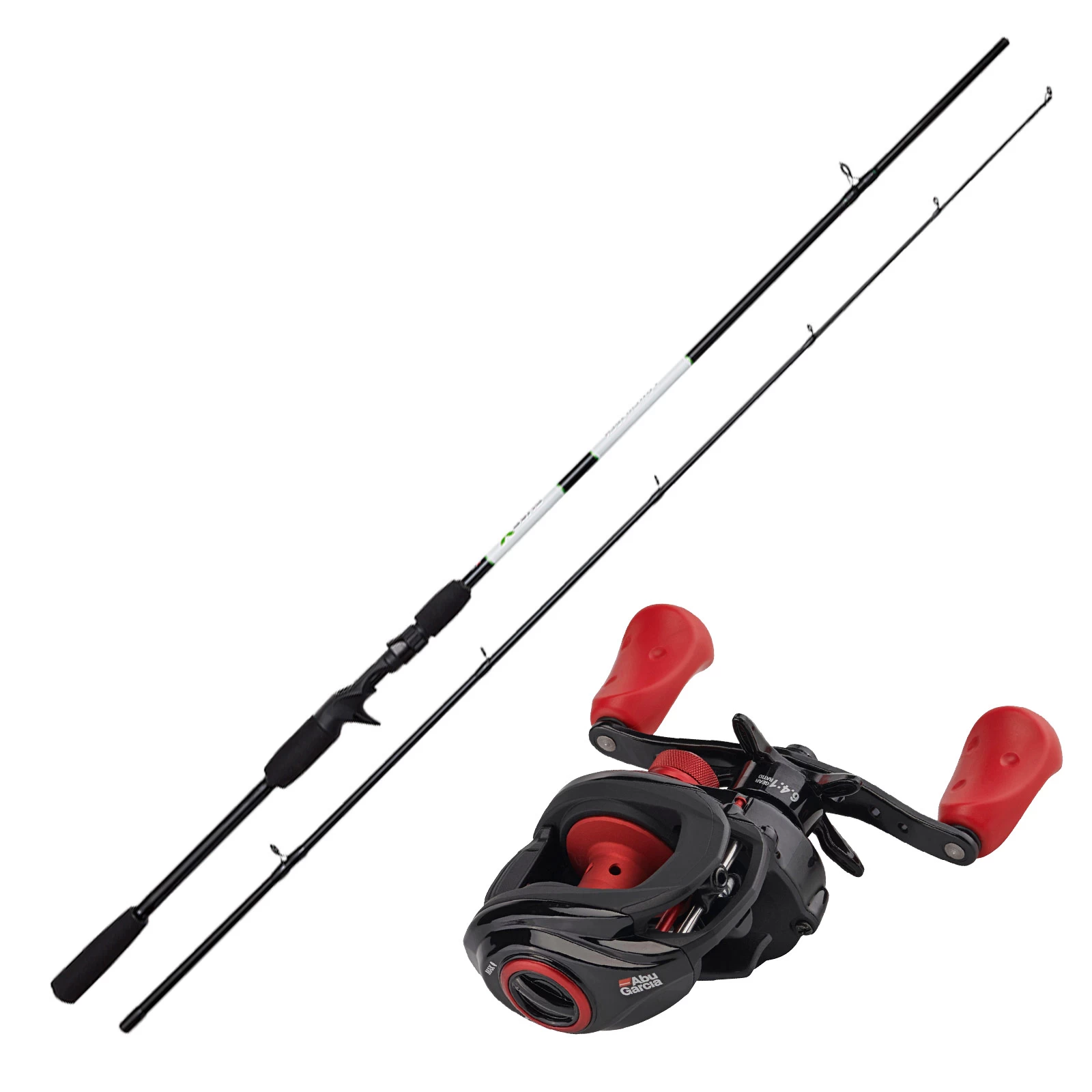 Baitcaster Combo - Markenware Komplett Profi Angelset Baitcast ABU Rolle + DAM Rute 3 Baitcaster Combo - Markenware Komplett Profi Angelset Baitcast ABU Rolle + DAM Rute