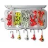 Behr Jighaken Set 44 Stück Jigkopf Sortiment -Sportfischen Behr Jighaken Set 44 Stueck Jigkopf Sortiment