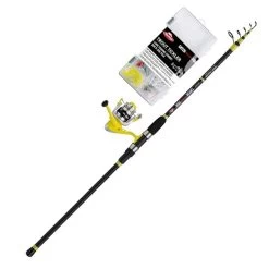 Berkley Catch More Fish Trout Tickler Tele Combo - Forellen Komplett Angelset