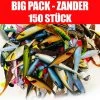 Jackson Big Pack Profi Zander Köder Angelset 8 Bis 14cm – Gummifisch Set – 150 Stück 1 Jackson Big Pack Profi Zander Köder Angelset 8 Bis 14cm – Gummifisch Set – 150 Stück -Sportfischen Big Pack Zander 150 Shop