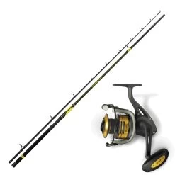 Black Cat Wels Allround Combo Angelset - Black Cat Rute 3,00m + Black Cat Rolle