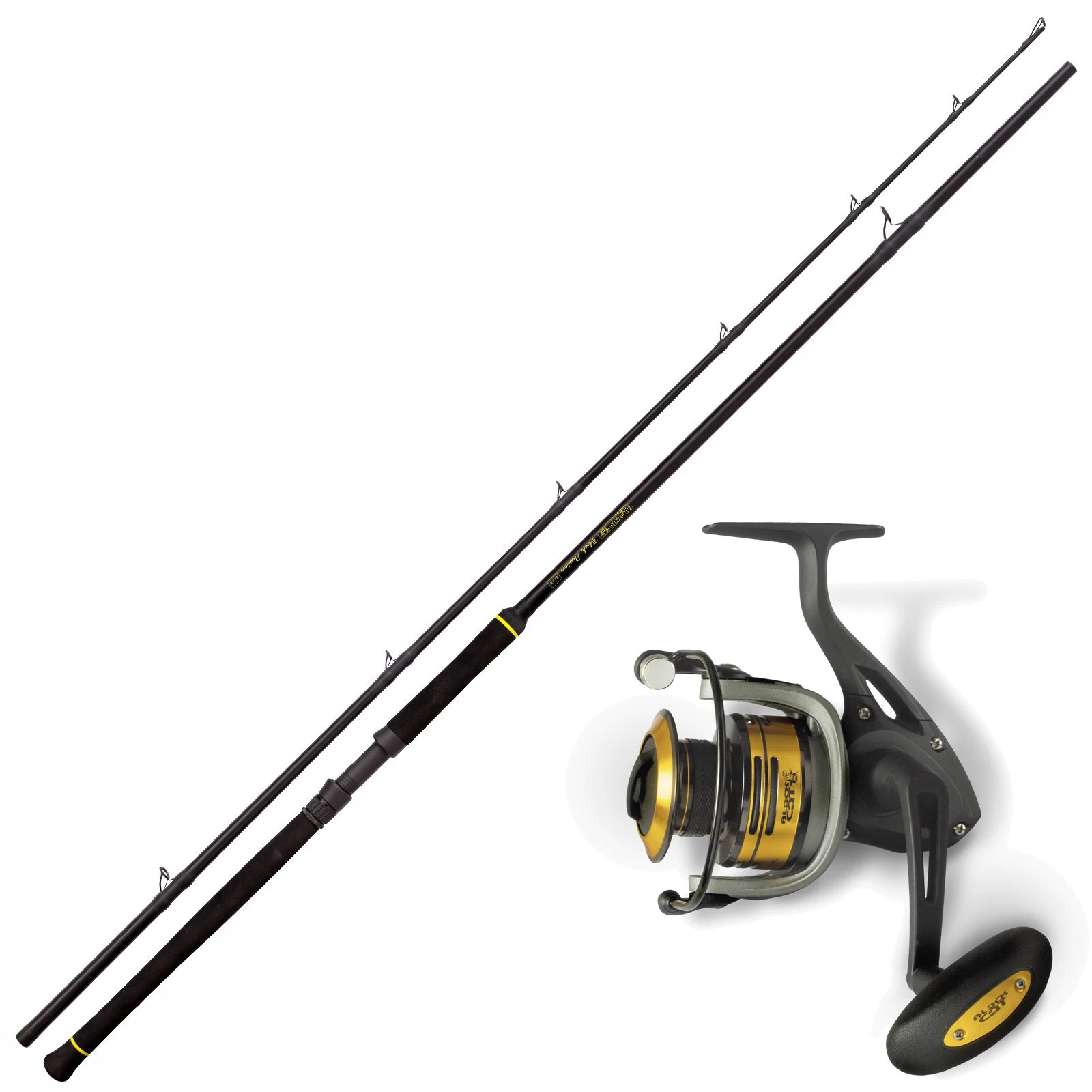 Black Cat Wels Combo Angelset - Black Cat Rute 3,00m WG 600g + Black Cat Rolle 3 Black Cat Wels Combo Angelset - Black Cat Rute 3,00m WG 600g + Black Cat Rolle