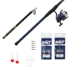 Sportfischen 9 Mitchell Neuron Herring Combo 300-T 30-80g - 5000 Komplett Angelset