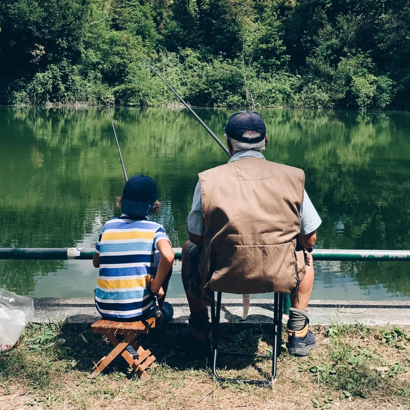 Vater & Sohn Angelset Komplett Combo Allround. 2x Rute 2x Rolle Schnur Zubehör 8 Vater & Sohn Angelset Komplett Combo Allround. 2x Rute 2x Rolle Schnur Zubehör – Bild 6