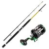 Norwegen Profi Angeln Komplett Angelset - Marken Combo No5. Rute, Rolle, Schnur -Sportfischen Norwegen Profi Angeln komplett Angelset Marken Combo No5 Rute Rolle Schnur