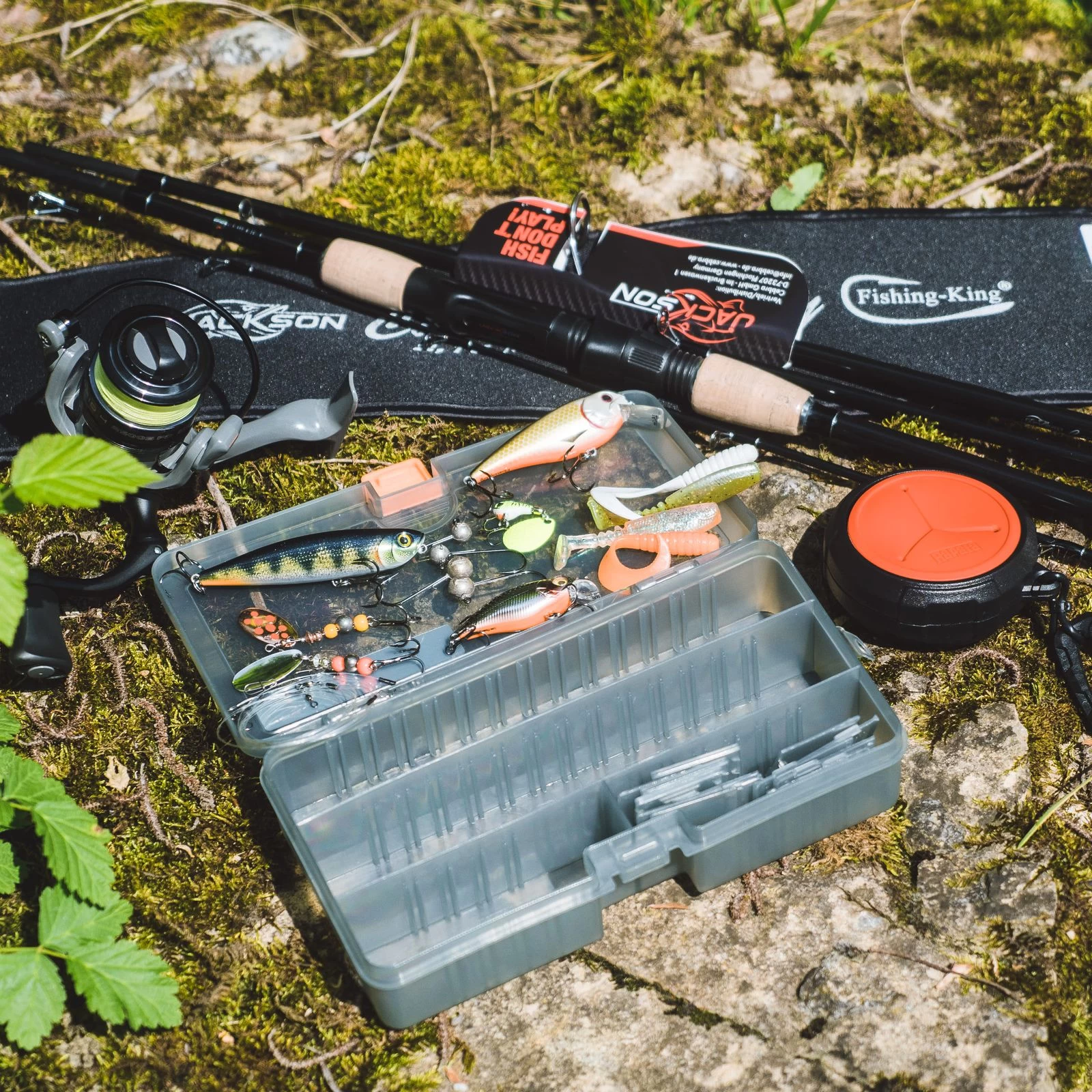 Forelle/Barsch Einsteigerset By Fishing-King 3 Forelle/Barsch Einsteigerset By Fishing-King