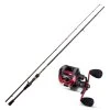 Quantum Baitcaster Combo Angelset No.2 - Quantum Baitcasterolle + Quantum Rute -Sportfischen Quantum Baitcaster Combo Angelset No 2 Quantum Baitcasterolle Quantum Rute