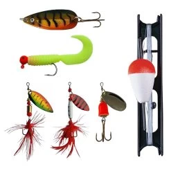 Pro Angelset Komplett Angelcombo Allround. Rute & Rolle & Schnur Köder Zubehör -Sportfischen STO Combo 1 Detailbild 3