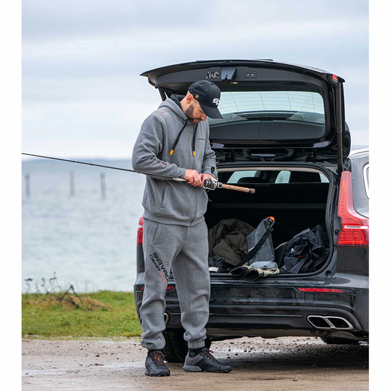 Savage Gear Civic Joggers Grey Melange Jogginghose 6 Savage Gear Civic Joggers Grey Melange Jogginghose - Image 4