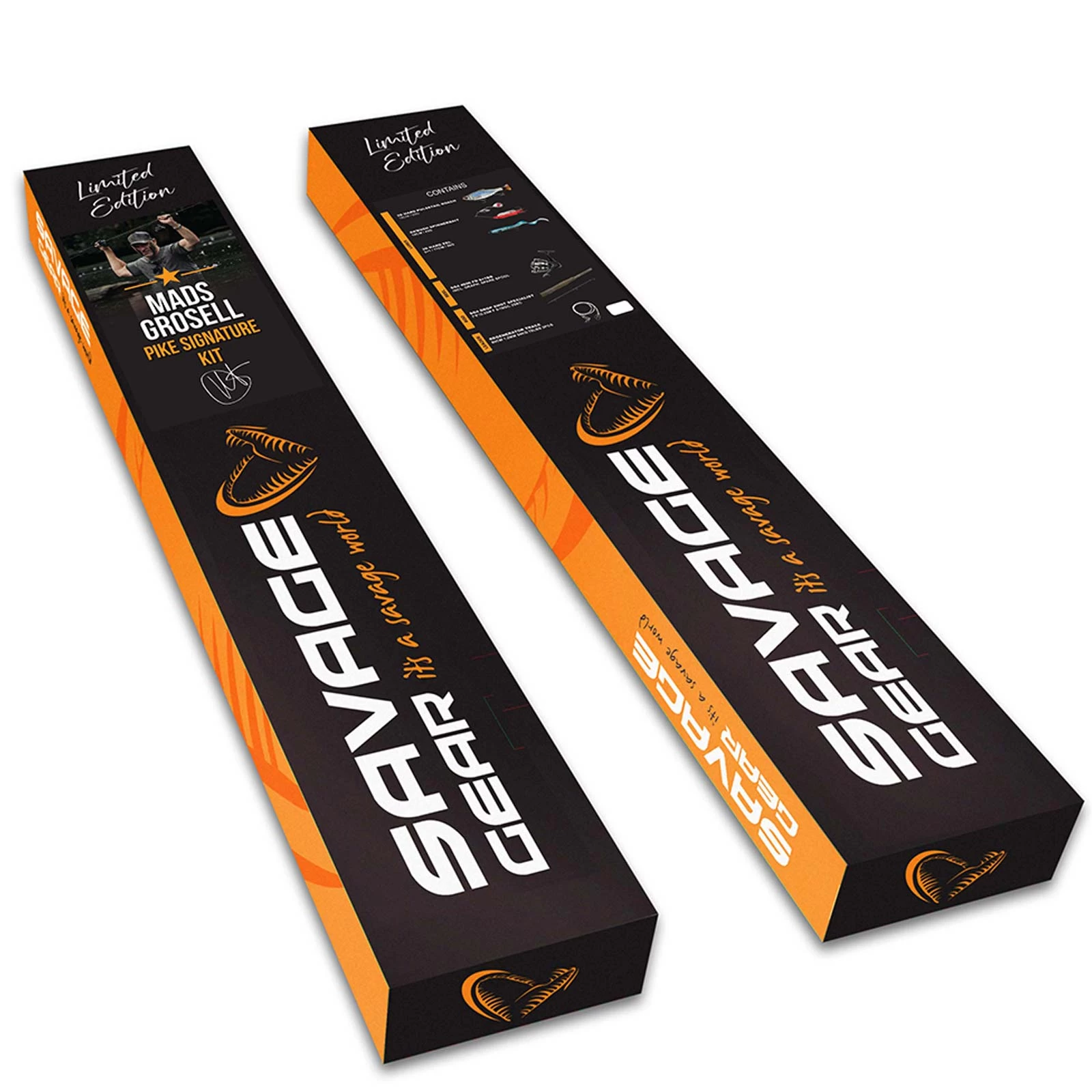 Savage Gear Mads Grossel Pure Pike Signature Kit Angelset Komplettset 3 Savage Gear Mads Grossel Pure Pike Signature Kit Angelset Komplettset