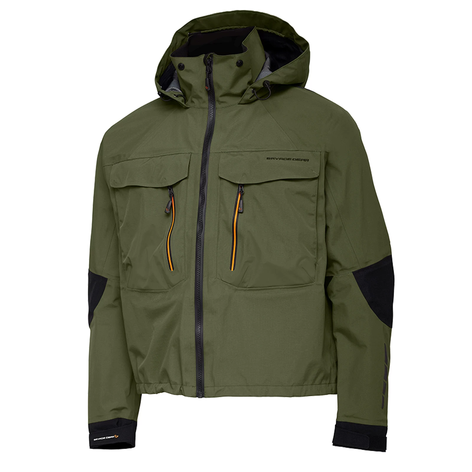 Savage Gear SG4 Wading Jacket Olive Green Watjacke 3 Savage Gear SG4 Wading Jacket Olive Green Watjacke