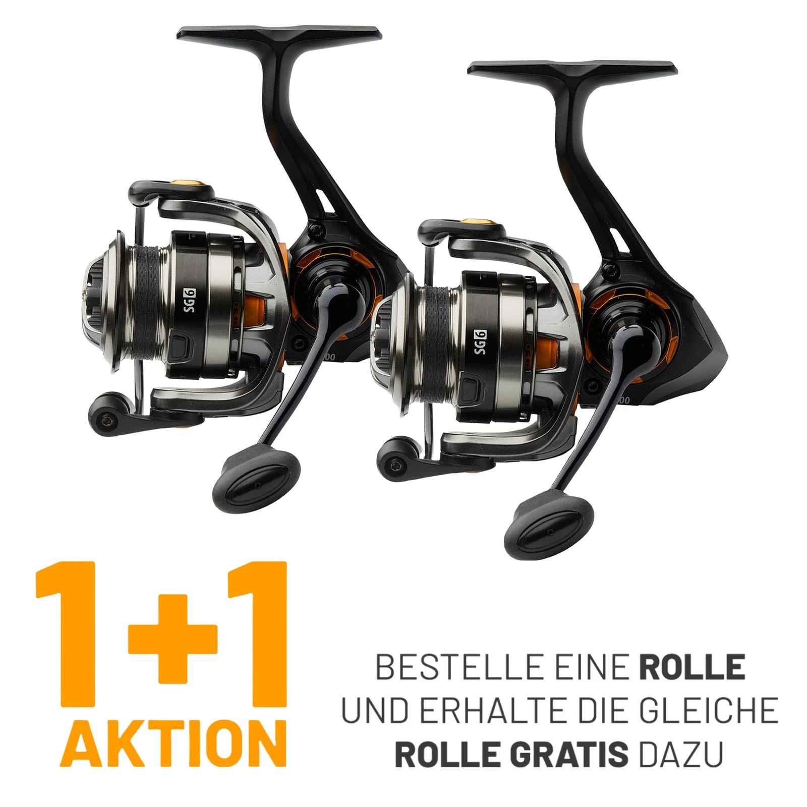 Savage Gear SG6 3000 FD Angelrolle - 1+1 Aktion 3 Savage Gear SG6 3000 FD Angelrolle - 1+1 Aktion