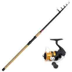 Shimano DAM Forellensee Combo Angelset - Shimano Rolle + DAM Teleskoprute 3,00m