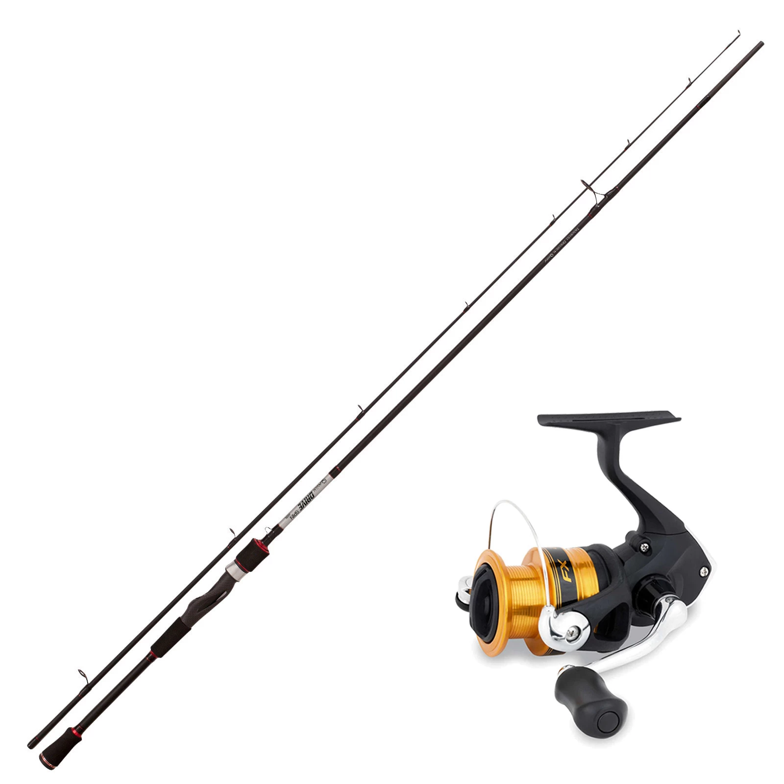 Shimano Quantum Spinn Combo Angelset - Shimano Rolle + Quantum Rute 2,70 3 Shimano Quantum Spinn Combo Angelset - Shimano Rolle + Quantum Rute 2,70