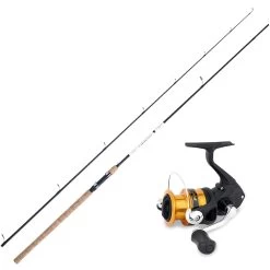 Shimano WFT Meerforellen Combo Angelset - Shimano Rolle + WFT Rute 3,10m