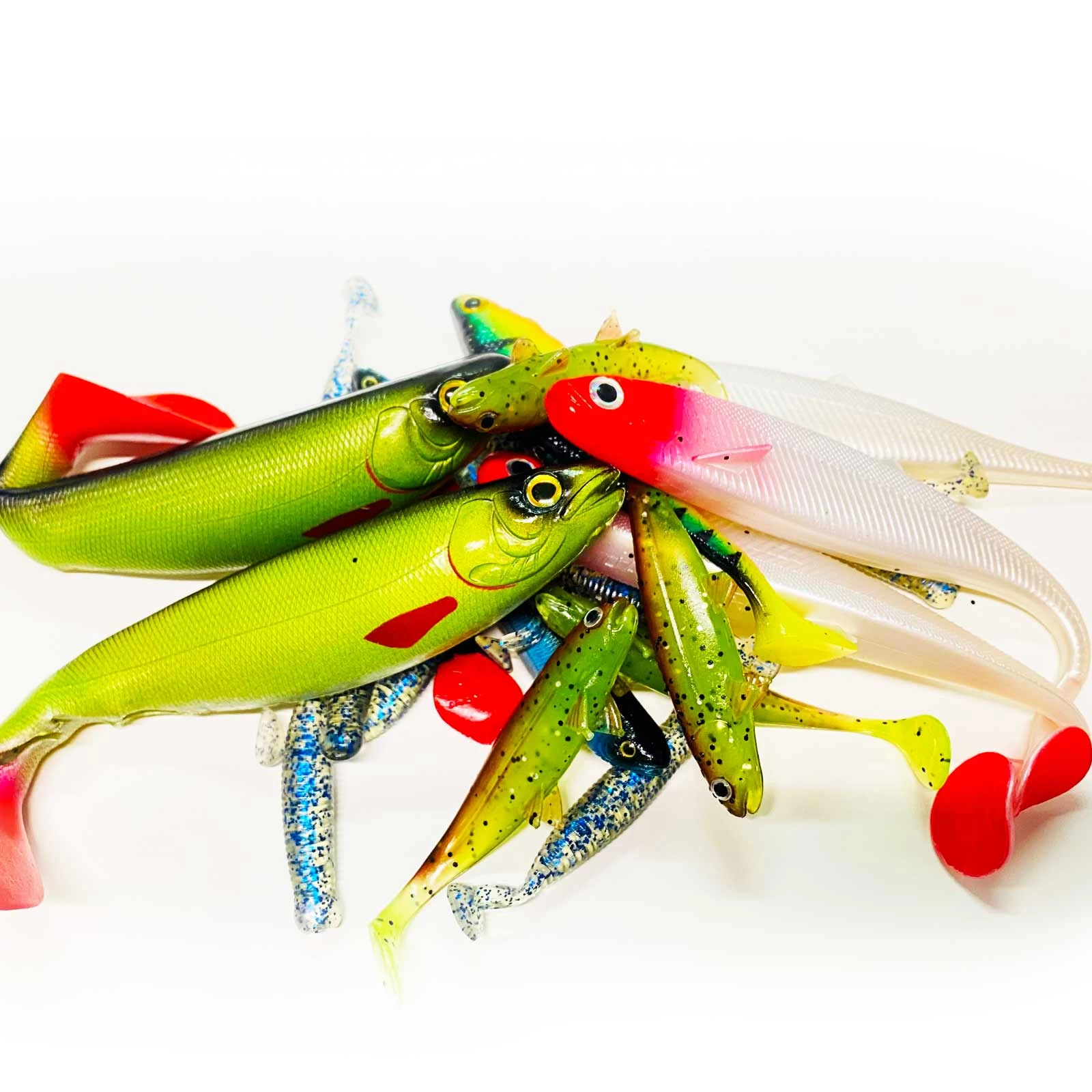 Jackson XL Profi Angelset 6 Bis 15cm – Gummifisch Set Für Forelle Bis Hecht – 23 Stück 4 Jackson XL Profi Angelset 6 Bis 15cm – Gummifisch Set Für Forelle Bis Hecht – 23 Stück - Image 2