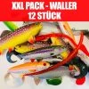 Jackson Profi Welsköder / Wallerköder Angelset 18 Bis 30cm – Gummifisch Set – 12 Stück 2 Jackson Profi Welsköder / Wallerköder Angelset 18 Bis 30cm – Gummifisch Set – 12 Stück -Sportfischen XXL Pack Waller 12 Stueck 1