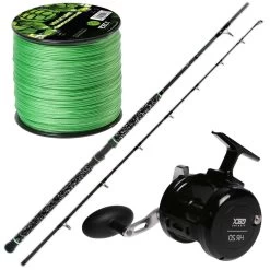 Zeck Wels Combo Pro Cat Boat - HR20 - Hulk Line Waller Angelset 7
