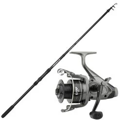 Karpfen Angelset Spro Karpfenrute 3,0m Bis150g Mit Spro Freilaufrolle Combo