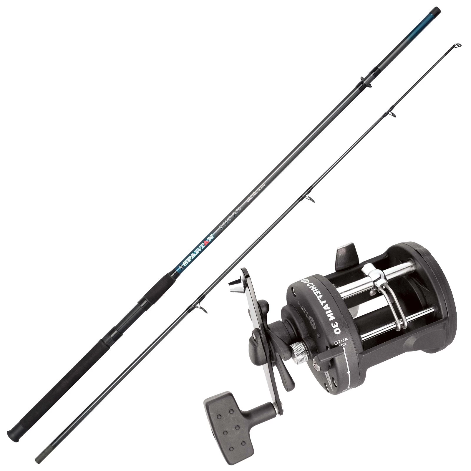 Norwegen Angelset Spro Rute 2,10m & Fladen Multirolle & Schnur Combo Komplett 3 Norwegen Angelset Spro Rute 2,10m & Fladen Multirolle & Schnur Combo Komplett