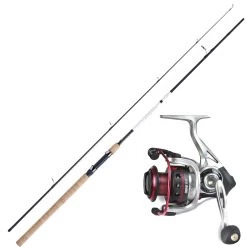 WFT Spinnrute Mit Quantum Angelrolle - Zander Angeln - Combo Komplett Angelset